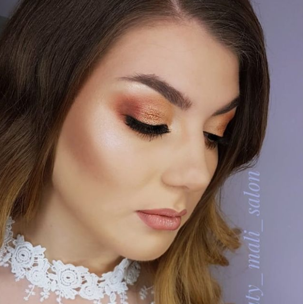 woman, face, makeup, pretty