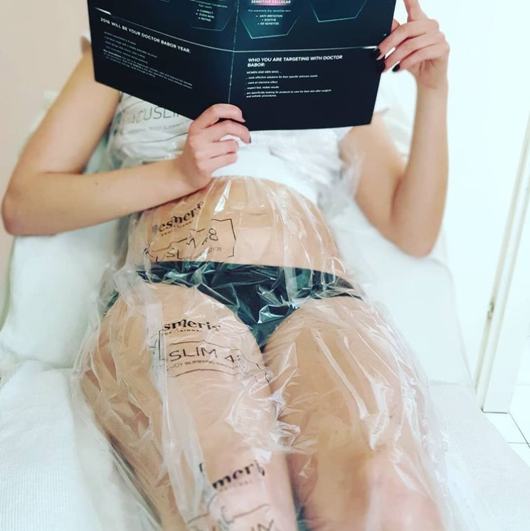 vacuum treatment, beauty, woman